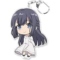 青春ブタ野郎　牧之原翔子　200個限定アクキー 青春ブタ野郎 アクリルキーホルダー 牧之原翔子 青ブタ コラボ